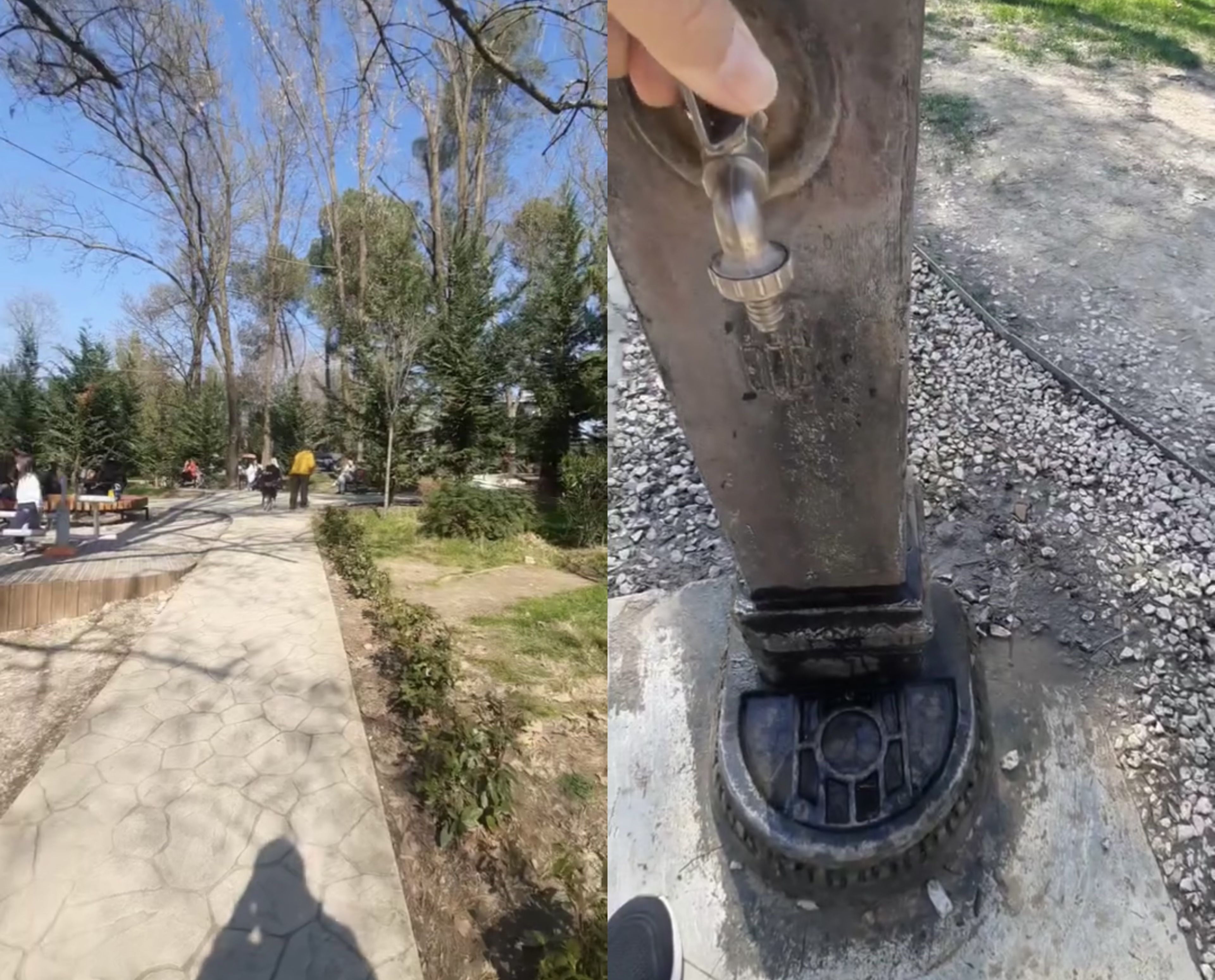 Mesi i ditës, Liqeni i Tiranës plot me njerëz por pa asnjë pikë uji në rubinet