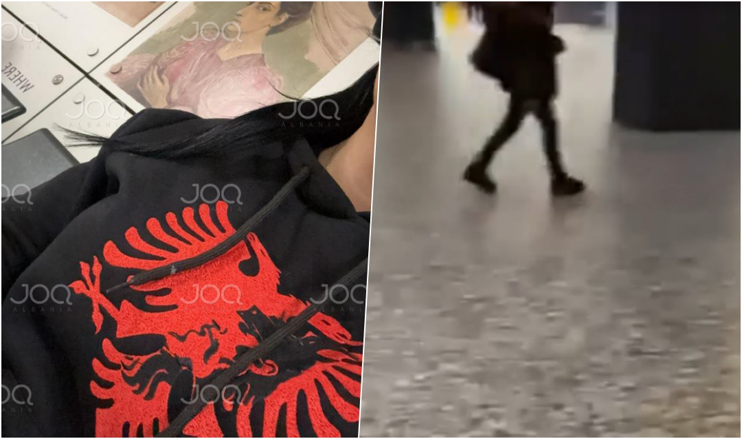 Skandal në Aeroportin e Beogradit: Vajza portugeze keqtrajtohet se mbante një bluzë me flamurin shqiptar
