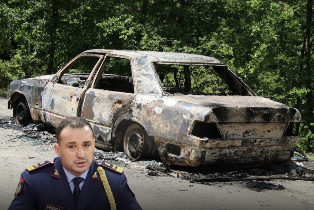 Makina e djegur dhe shitur për skrap në 2020, policia më gjobit në dhjetor 2024