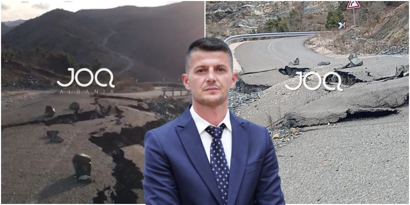 Rruga e re në Rrëshen degradon dita-ditës drejt liqenit, furgonat e fëmijëve kalojnë me frikë