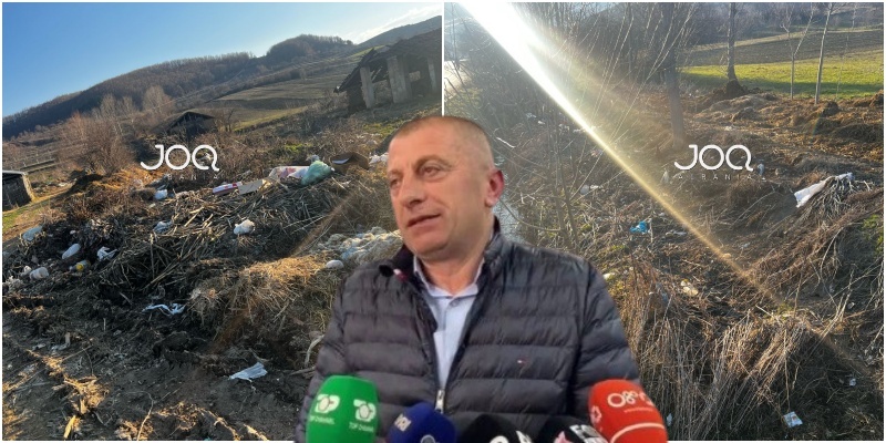 Mbetjet urbane, kimike e blegtorale rrethojnë shtëpitë e familjeve në Devoll