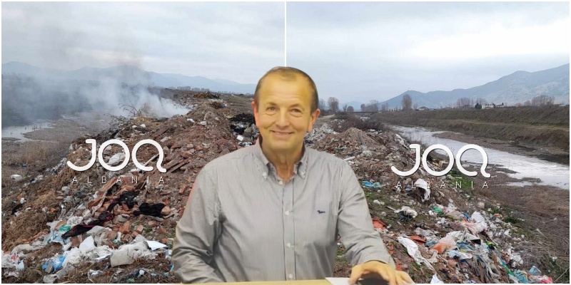 Bashkia e Maliqit përdor lumin Devoll si ‘vendshkarkim’ mbetjesh e ujërash të zeza  