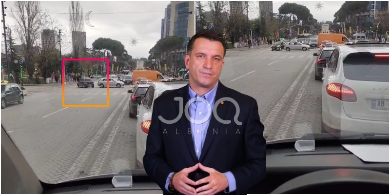 ‘Manovra ekstreme’ të shoferëve në Tiranë, të detyruar nga trafiku skandaloz