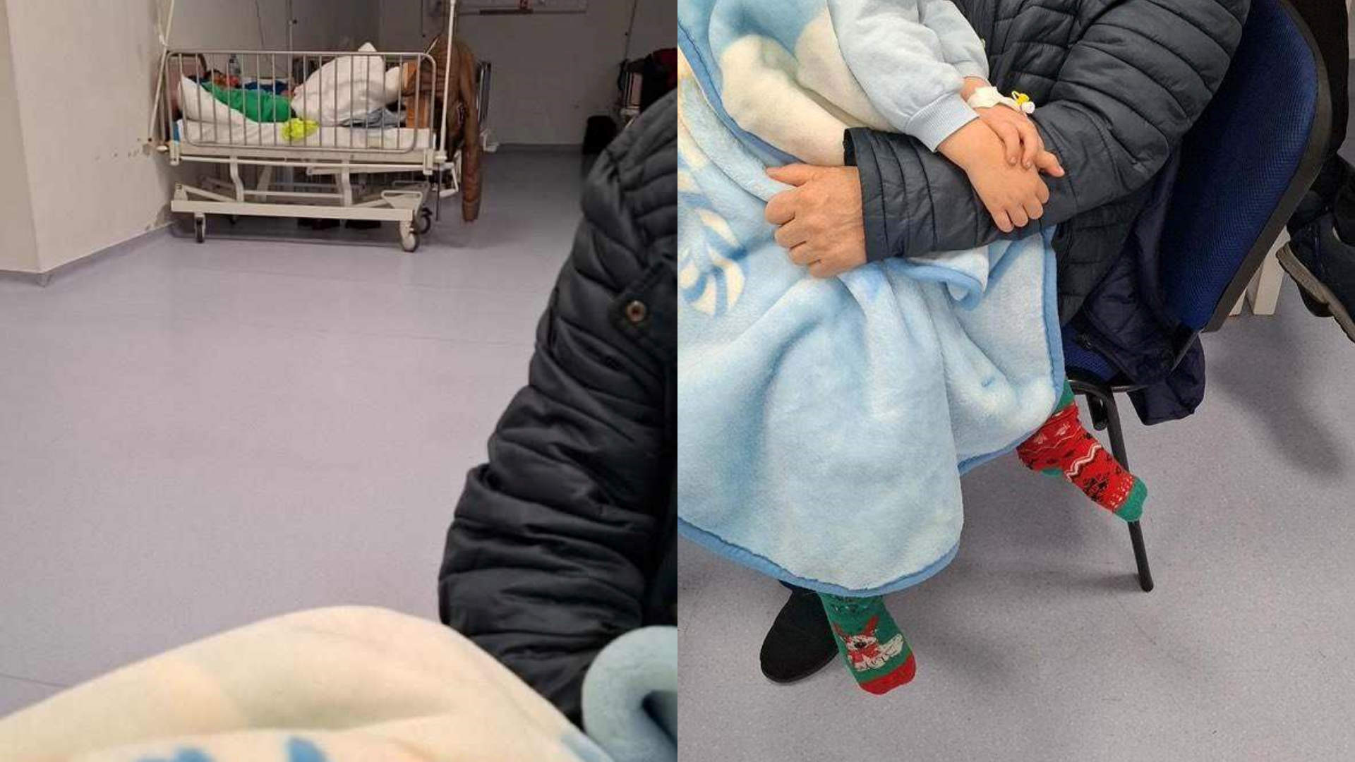 “Duhet të merren masa”, mjekët te Pediatria e Tiranës i bëjnë serumin fëmijës në korridor