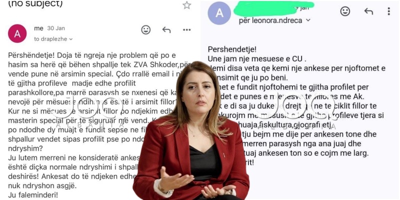 Në Shkodër dhe Lezhë mësuesit e kualifikuar ngelin pa punë, postet i marrin të njohurit e drejtuesve