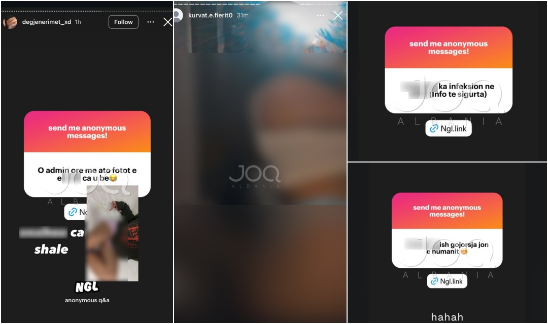 Alarmante: Faqe anonime në Instagram denigrojnë vajzat minorene në Fier