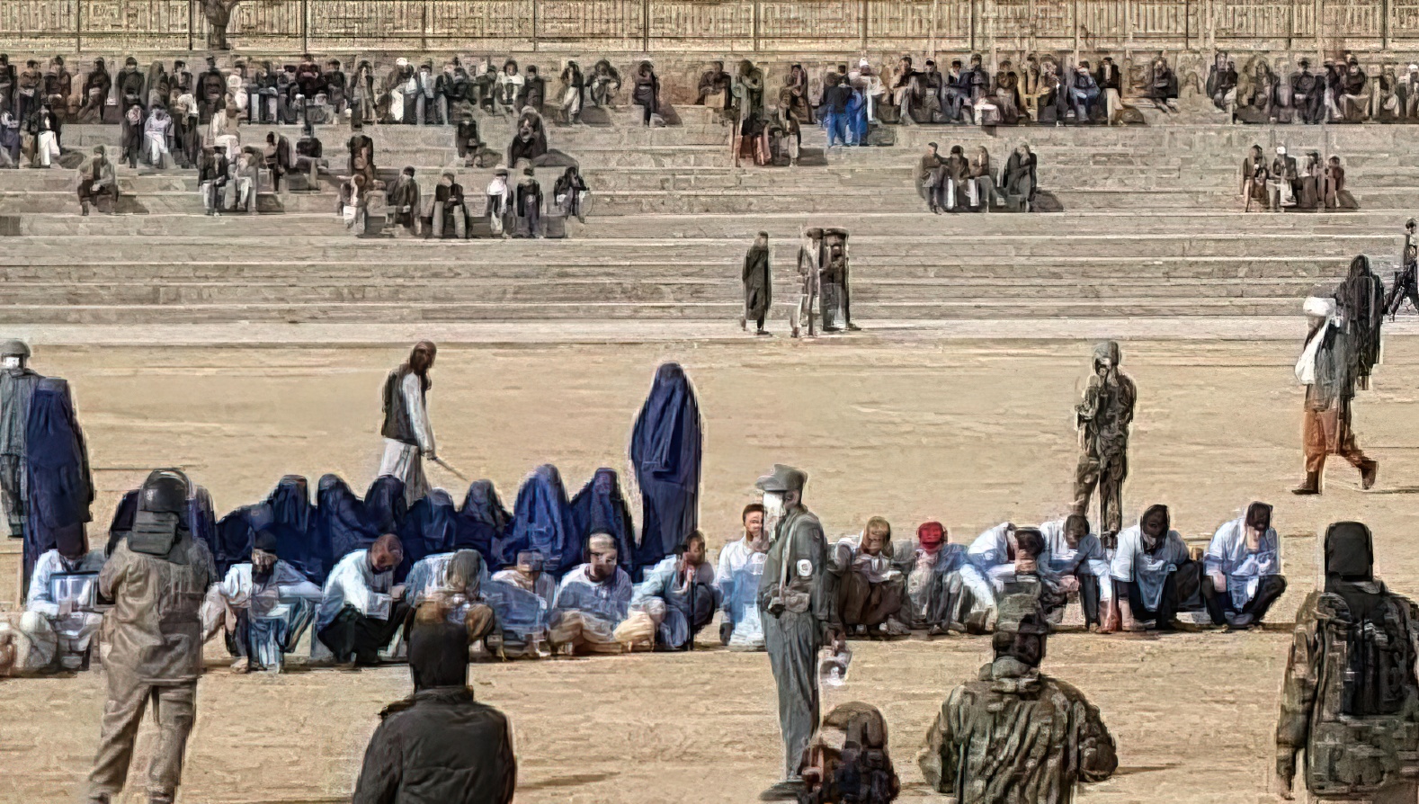 Burri dënohet me goditje publike kamzhiku nga qeveria talibane në Afganistan