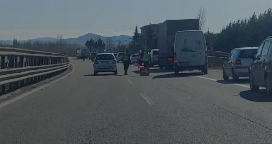 Aksident në autostradën Thumanë-Fushë Krujë, një i vdekur