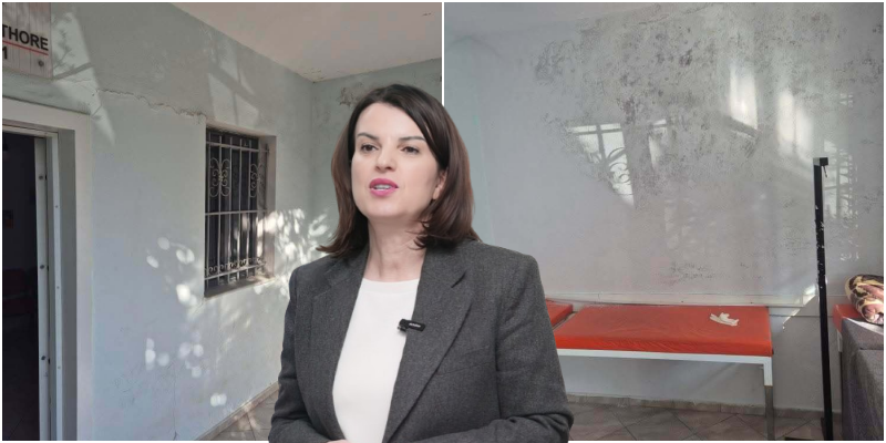 Myku dhe lagështira pjesë e shërbimit në qendrën shëndetësore Bathore