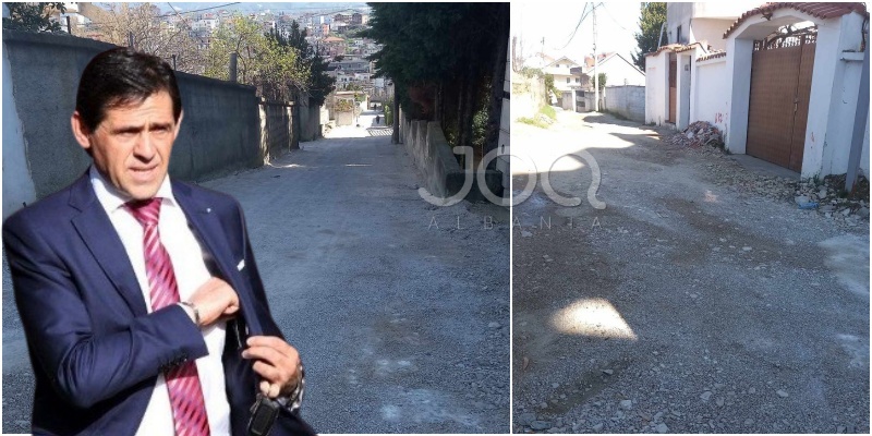 Bashkia Kamëz nis punimet për shtrimin e rrugës dhe i lë në gjysmë që prej shtatorit