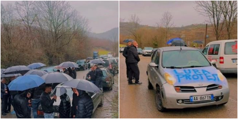 Banorët protestojnë për rrugën Rrëshen-Lurë: 12.5 mln euro fonde ikën kot, u mashtruam