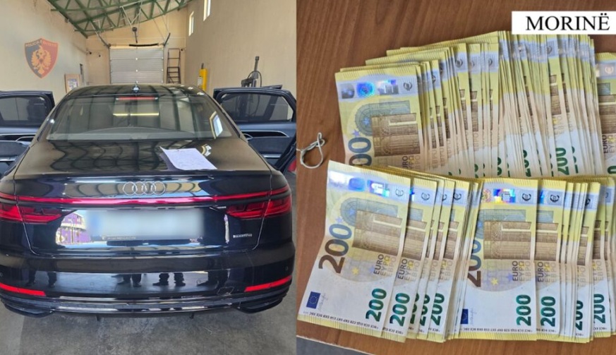 44-vjeçarit i kapen 19 mijë Euro të padeklaruara në kufi, ja shumat e lejuara sipas ligjit shqiptar