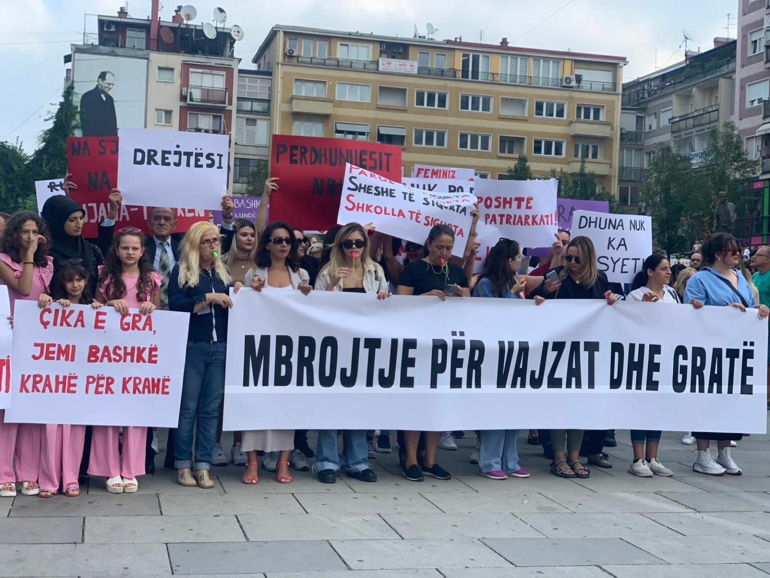 Sot protestohet kundër dhunës dhe vrasjeve në Kosovë