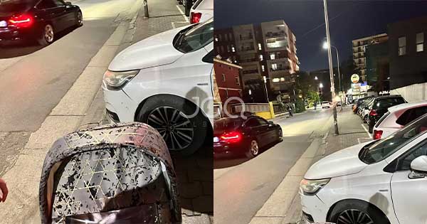 Qytetarja tregon hallin që e ka zënë me  trimat  në Tiranë