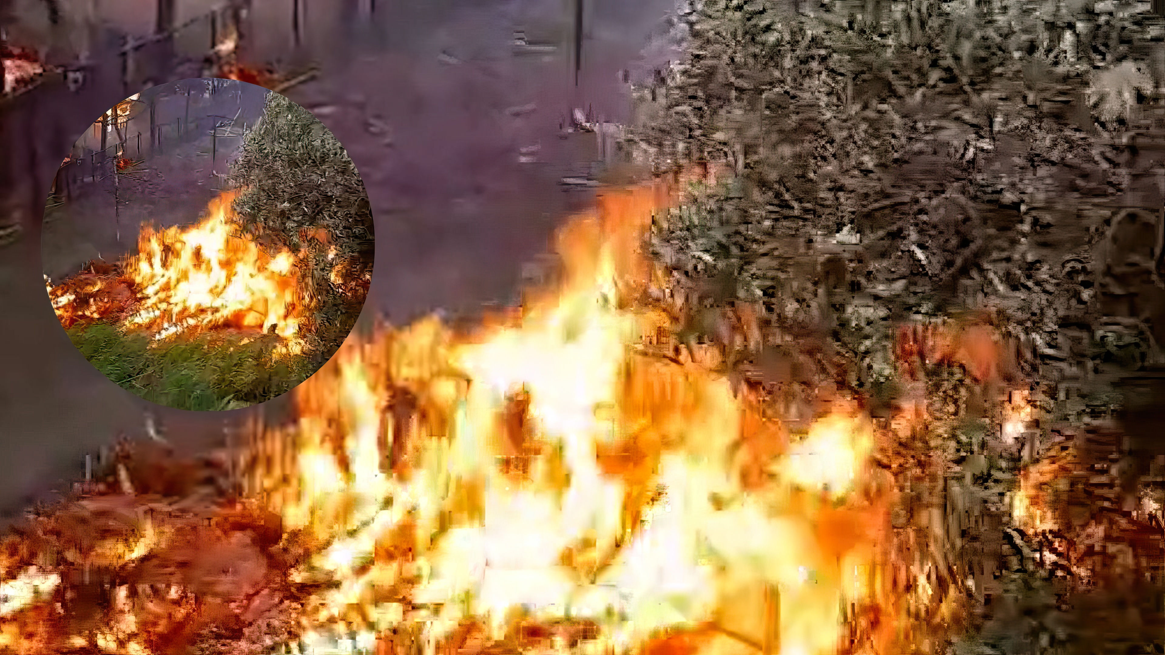 Radhima përfshihet nga flakët, qytetarët thirrje për ndihmë urgjente