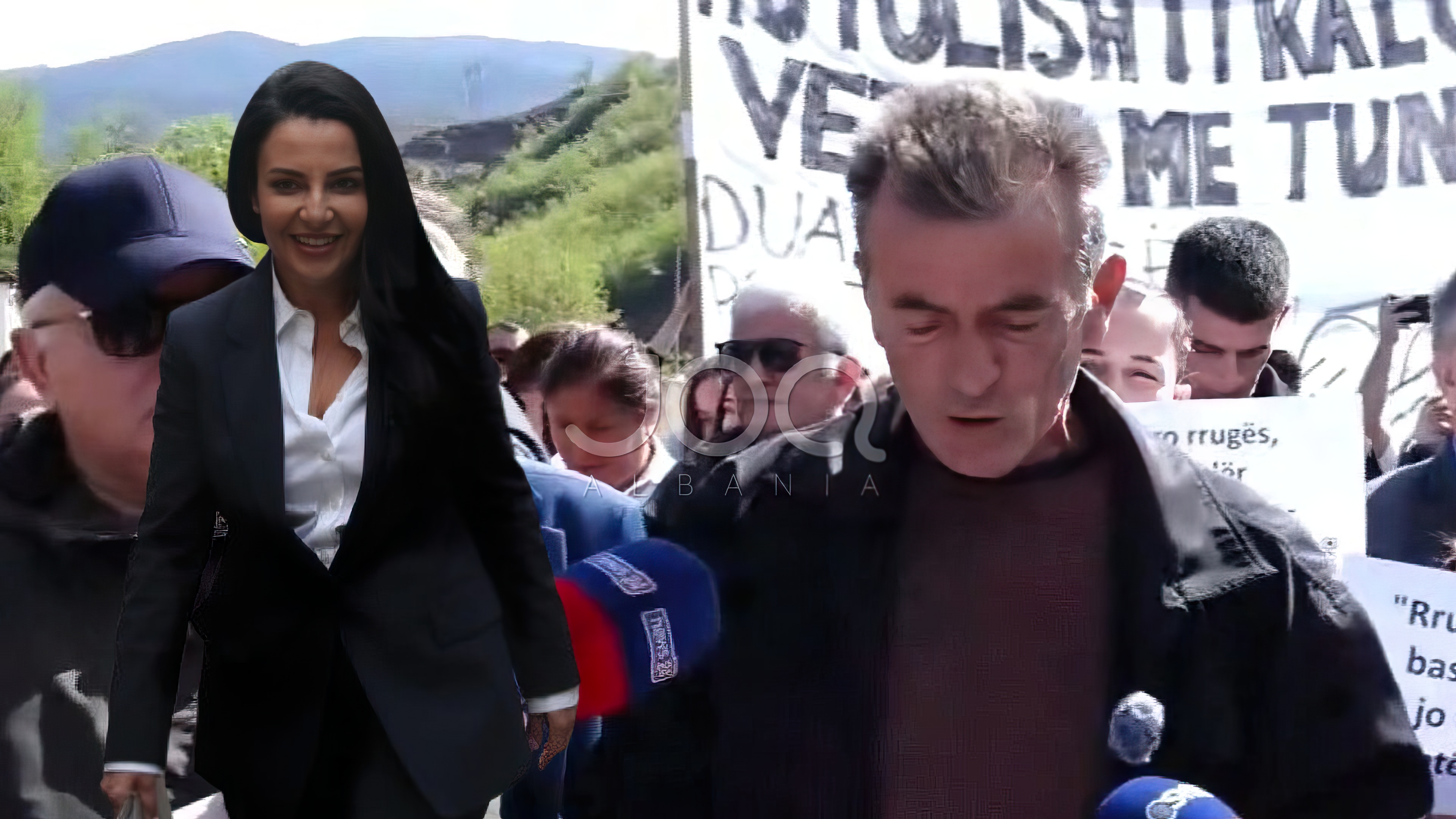 Banorët e Hotolishtit në protestë: Na gënjeu Belinda, e pritëm nuk erdhi