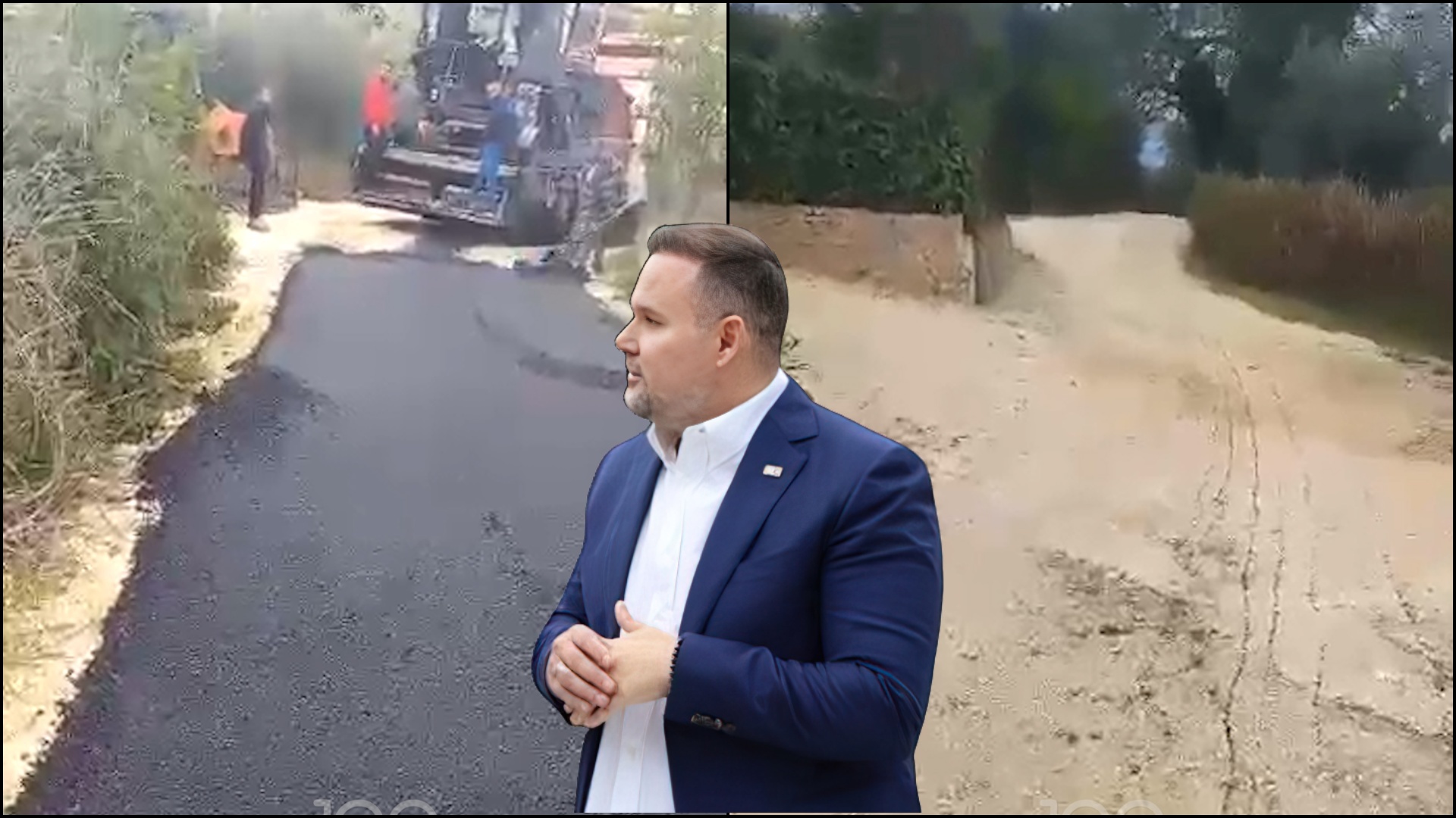 “30 vite asnjë investim, Ervin Demo kujtohet për rrugën e Moravës tre javë para zgjedhjeve”