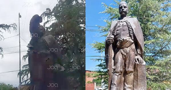 Çudira nga Shkodra: I mituri “përdhunon” statujën e heroit