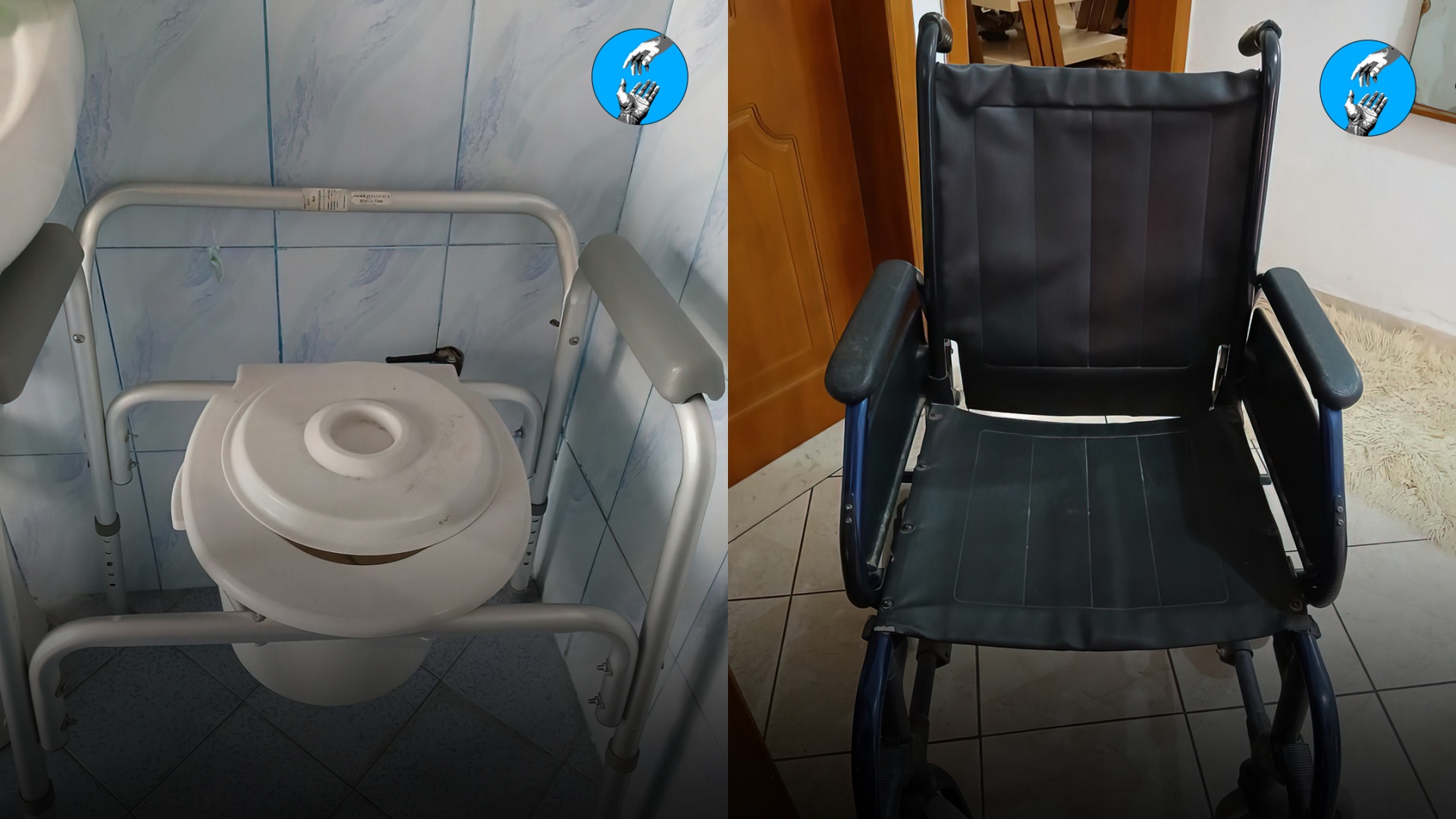 Qytetarja dhuron një uturak dhe një karrocë me rrota për personat në nevojë