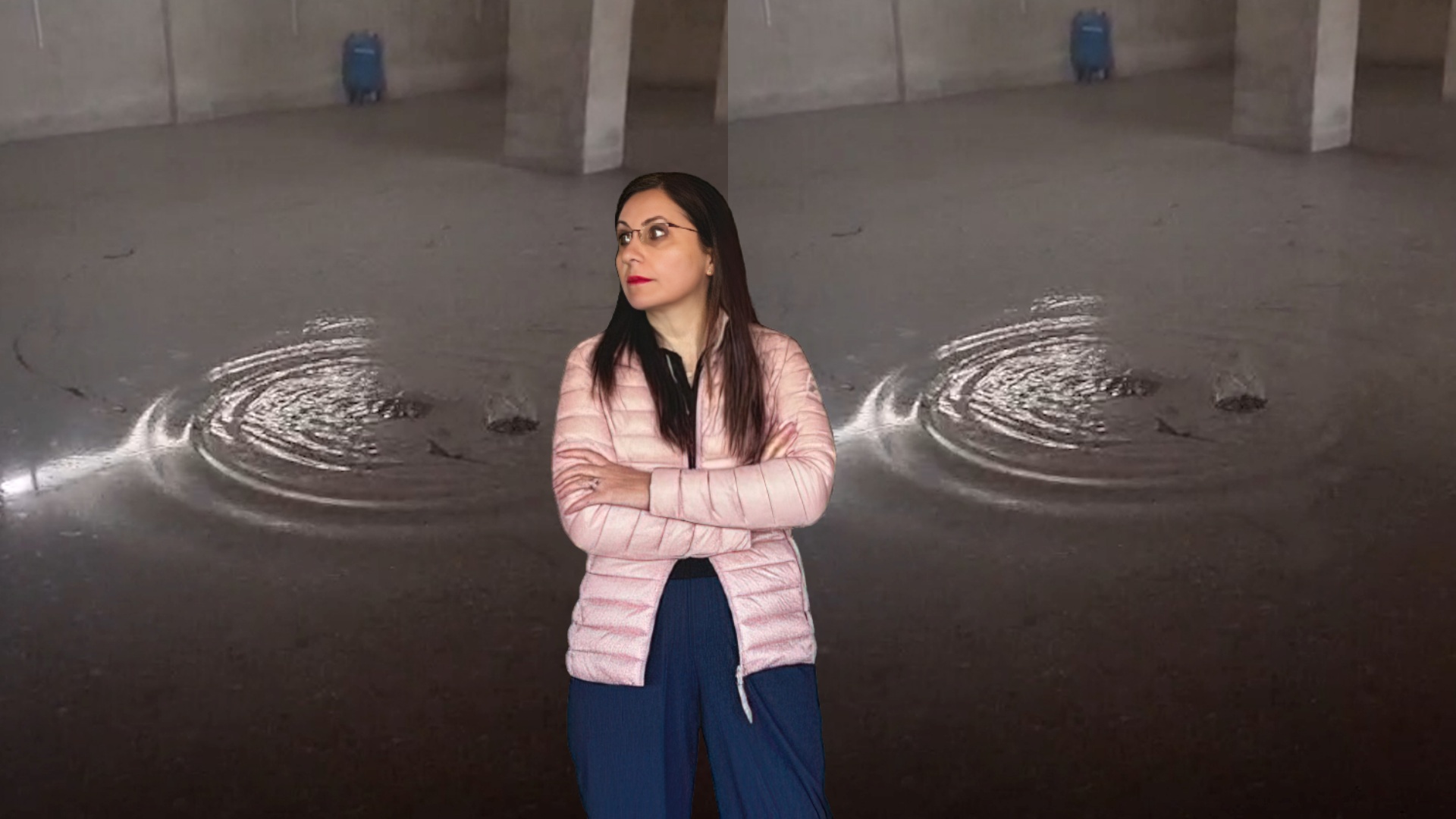 Uji përmbyt bodrumin prej vitesh, pallati në Lushnje rrezikon të shembet