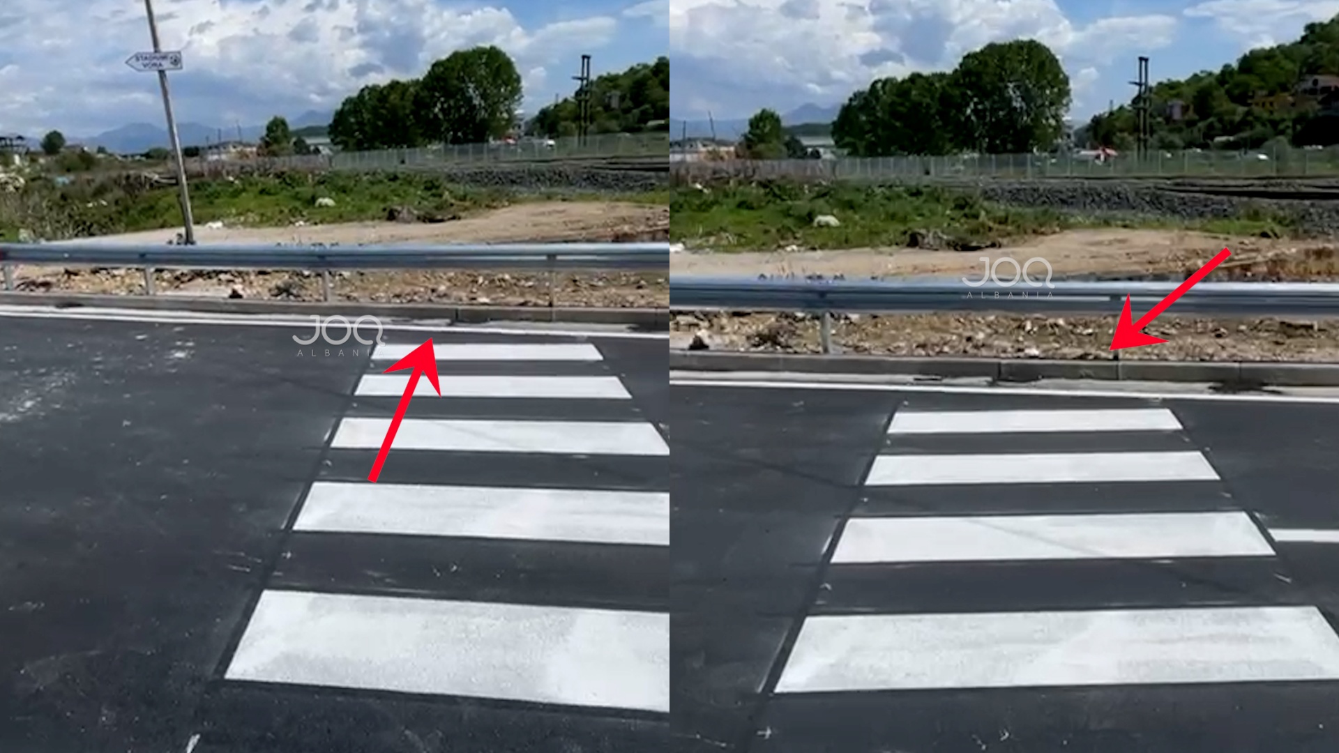 Çudira nga Vlora, vendkalimi i këmbësorëve përplaset me barrierën