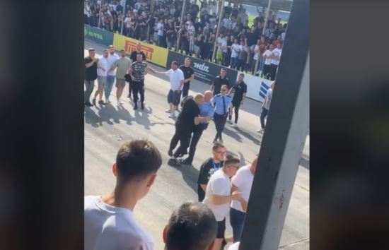 Përleshje mes disa personave në garën e djeshme të veturave në Sllatinë