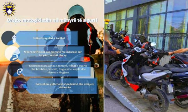 Në Gjilan u shqiptuan 36 gjoba ndaj ngasësve të motoçikletave