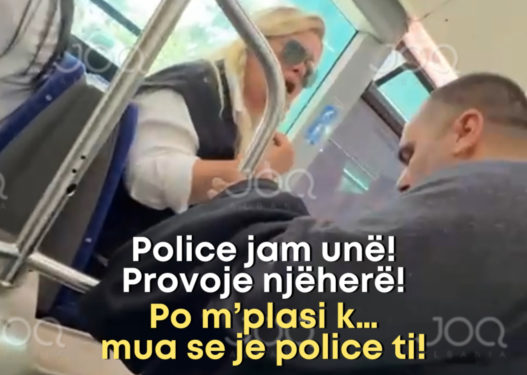 Skandal në autobus! Burri-gruas: Më plasi k… mua se je police ti