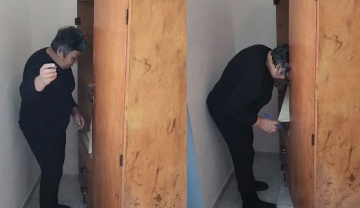 Dollapi i rrobave në Lushnje kthehet në dhomë të fshehtë votimi