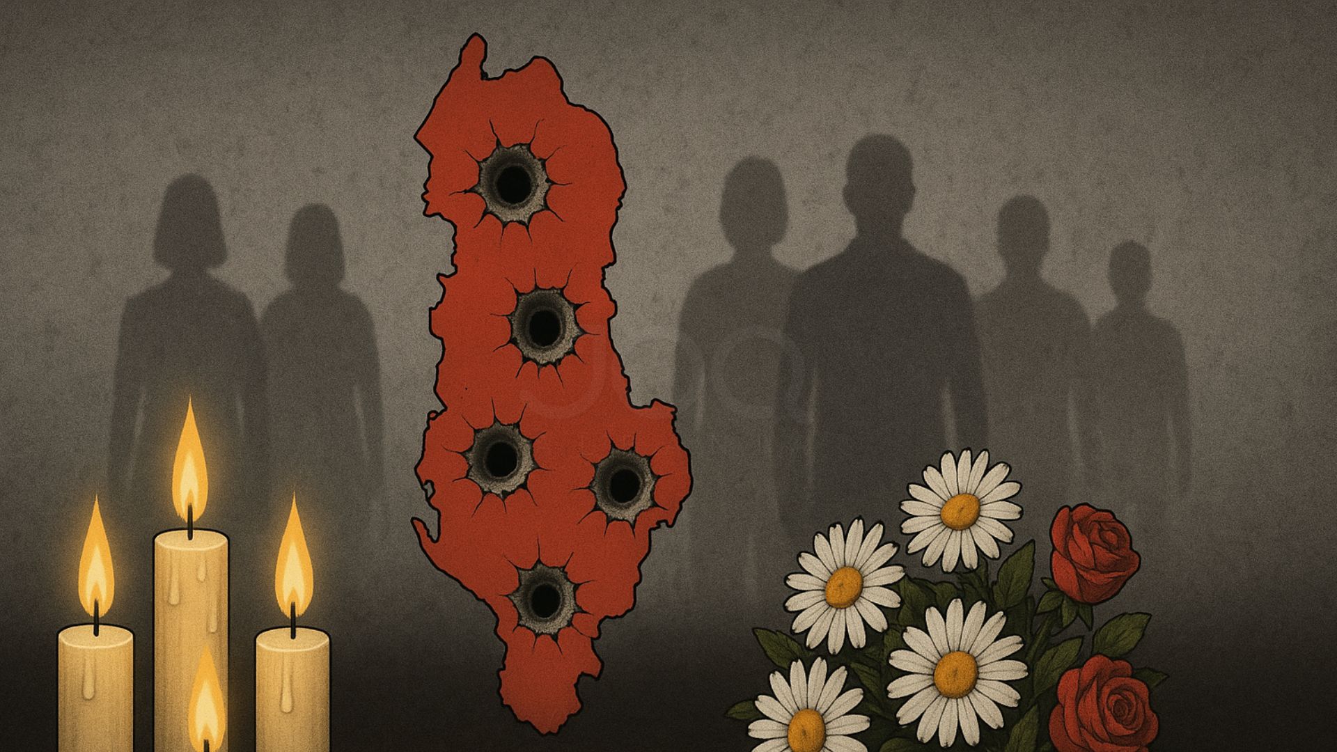 Ne, një shoqëri e shpuar nga plumbat!