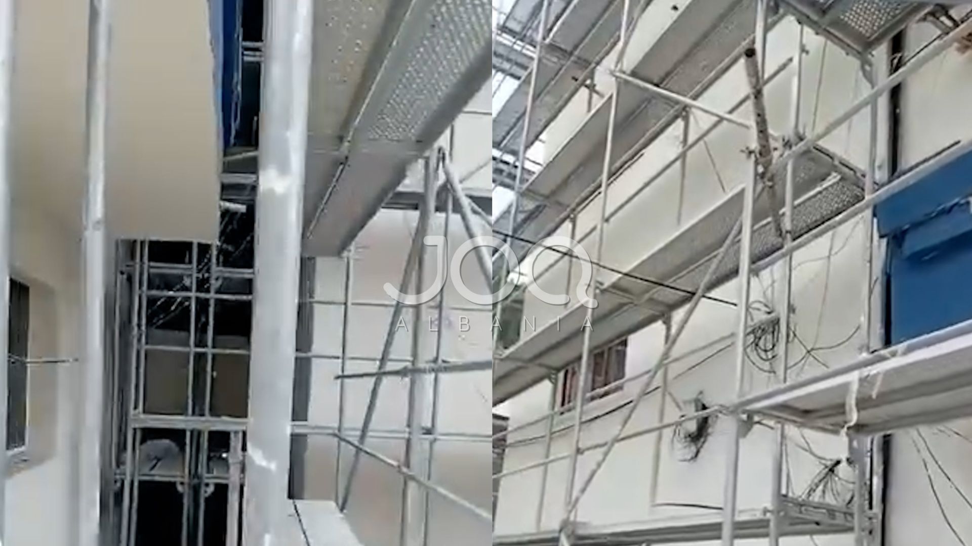 Skelat e rikonstruksionit lihen rrugëve, rrezik për banorët e lagjes “2 Dhjetori”