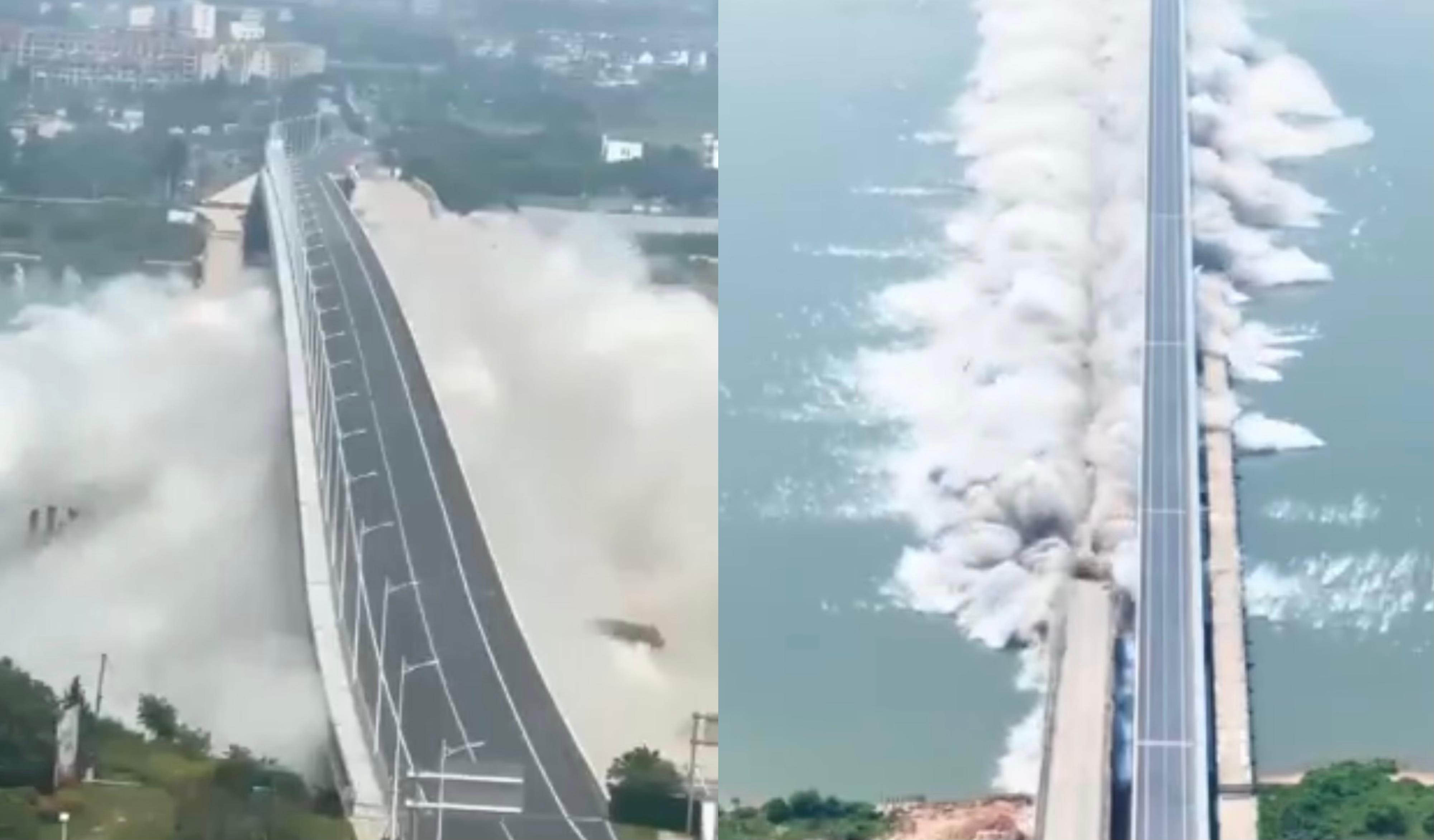 Ura e re hapet në Kinë, e vjetra shpërthen, inxhinieria kineze mahnit botën