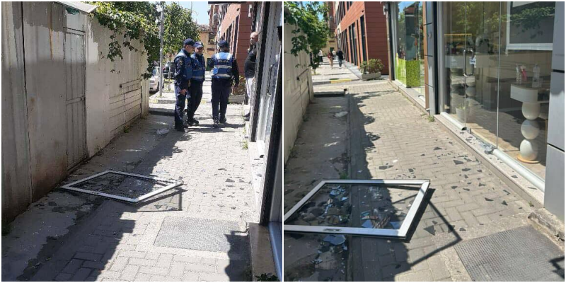  Puntorët hodhën vetratën nga lartësia  kalimtarët shpëtojnë për mrekulli 