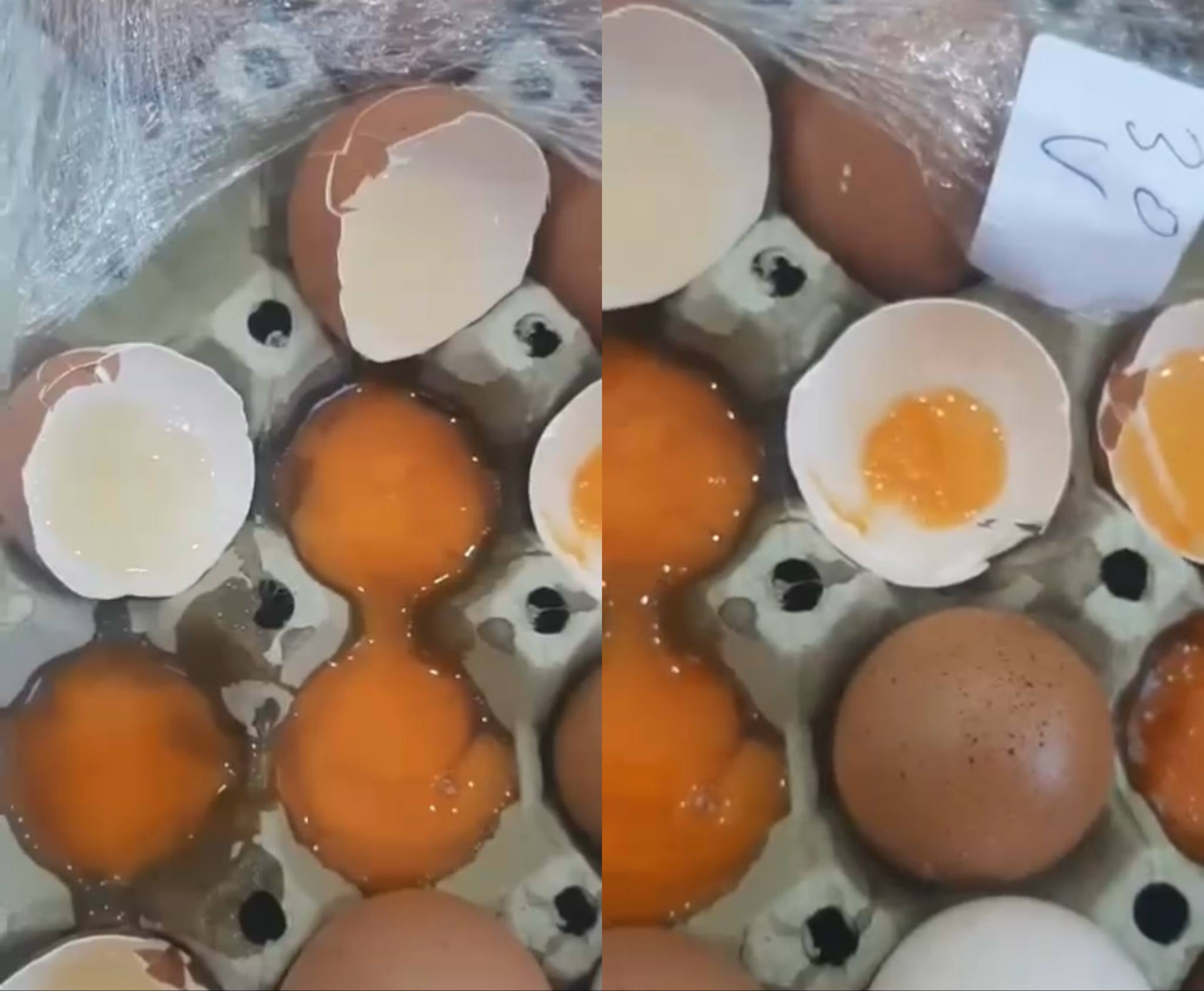 Klientes së rregullt në BigMarket i dalin të prishura 30 vezët e blera