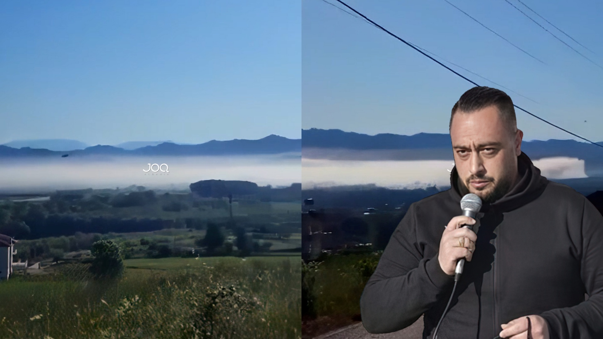 Elton Arbana mbyt banorët e Hardhishtës me tymin e plehrave
