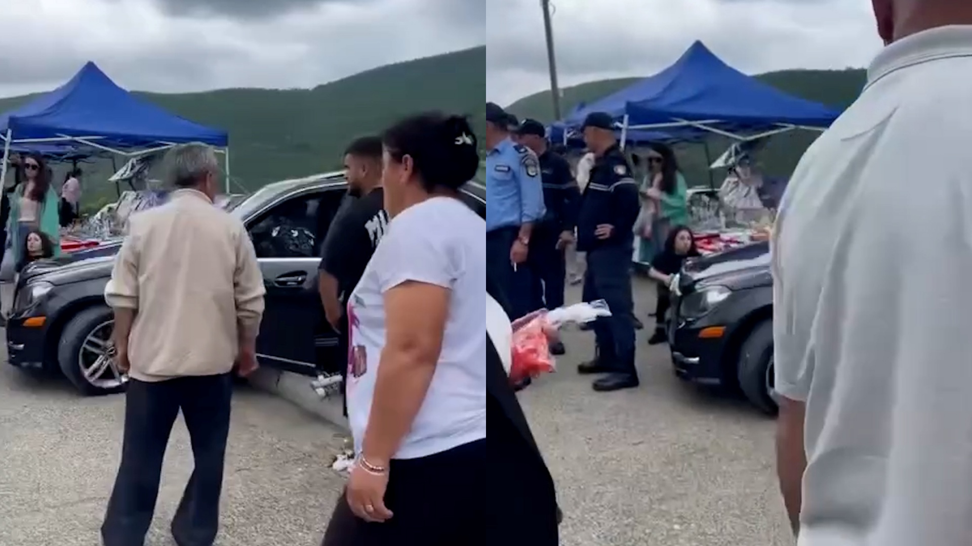 Gruaja ngatërron gazin me frenat, shtyp njerëzit te Kisha e Laçit