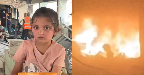 “E mbijetuar nga flakët”, vajza 6-vjeçare shpëton nga bombardimi në shkollën në Gaza