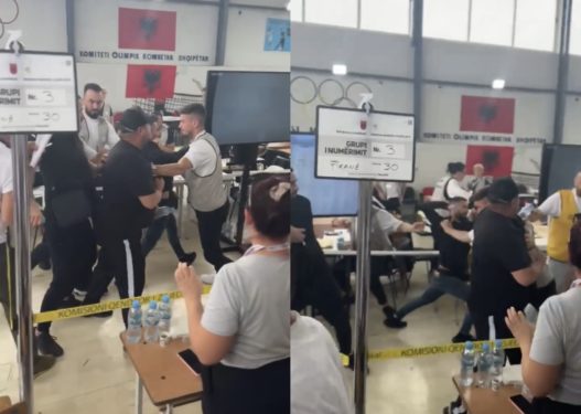 Plas grushti në KZAZ e Kasharit! Vëzhguesi i Ornaldo Rakipit godet kryetarin 