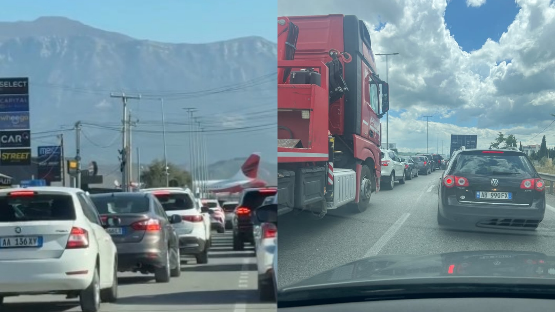 Tirana në kaos, qytetarët bllokohen më shumë se dy orë në trafik