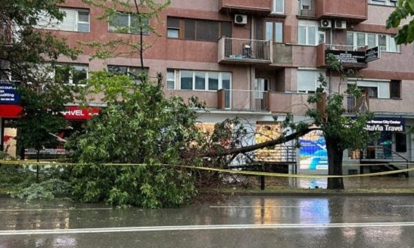 Erëra të forta dhe stuhi të mundshme, qytetarët e Prishtinës paralajmërohen për përkeqësim të motit
