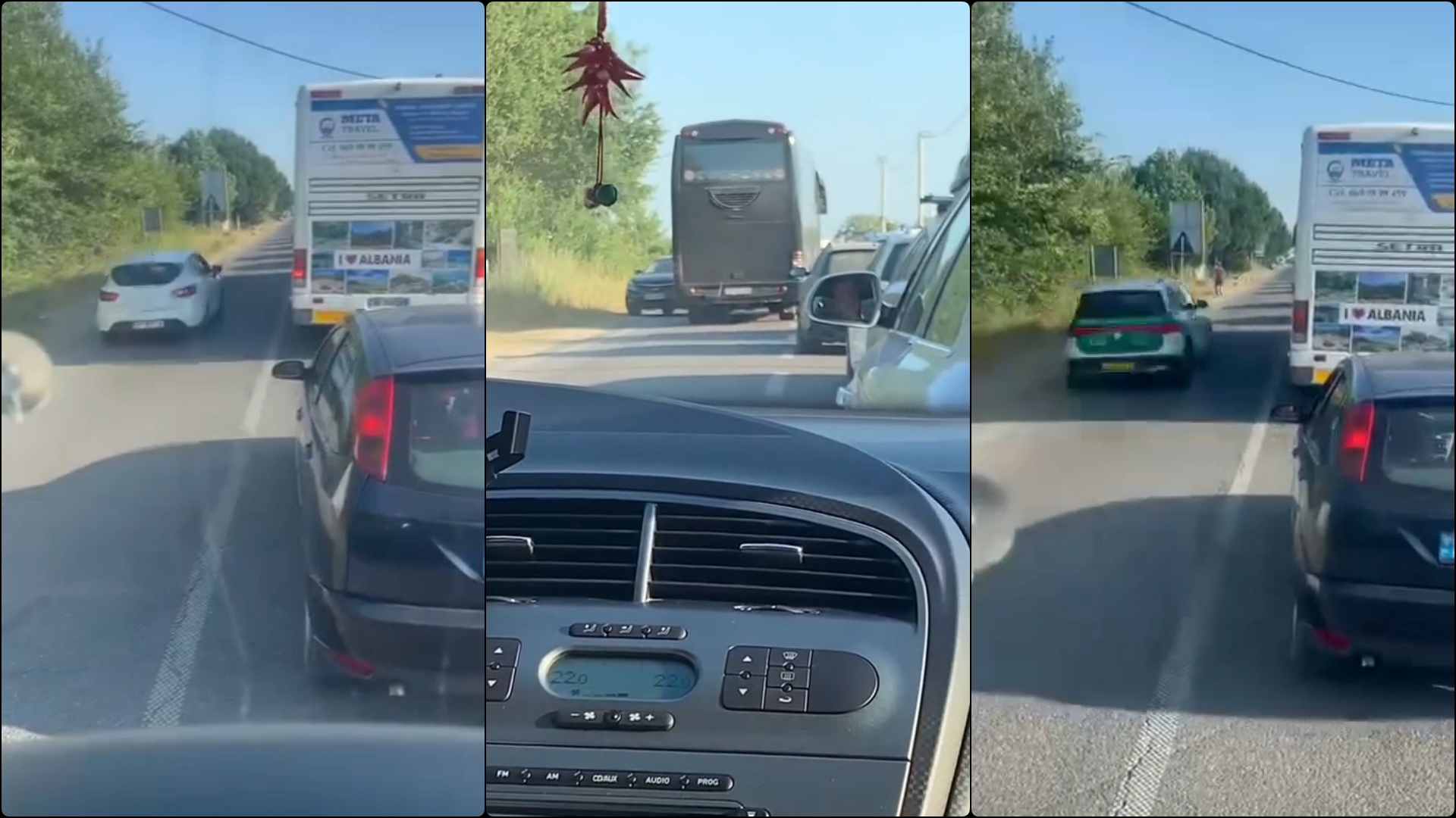 Gjiri i Lalzit në kaos  qytetarët mbi 2 orë në trafik