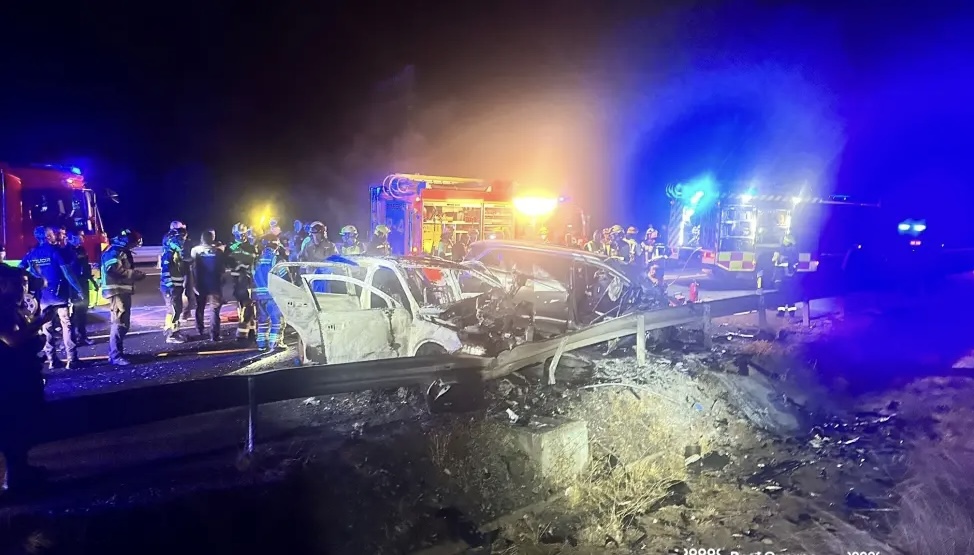 Grabitja e dështuar përfundon në aksident tragjik! 3 shqiptarë dhe një polic humbin jetën në Spanjë