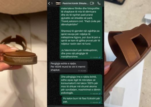 Lavander në Tiranë i dëmton qytetares shapkat 610 euro, e dëmshpërblen me vlerë qesharake 