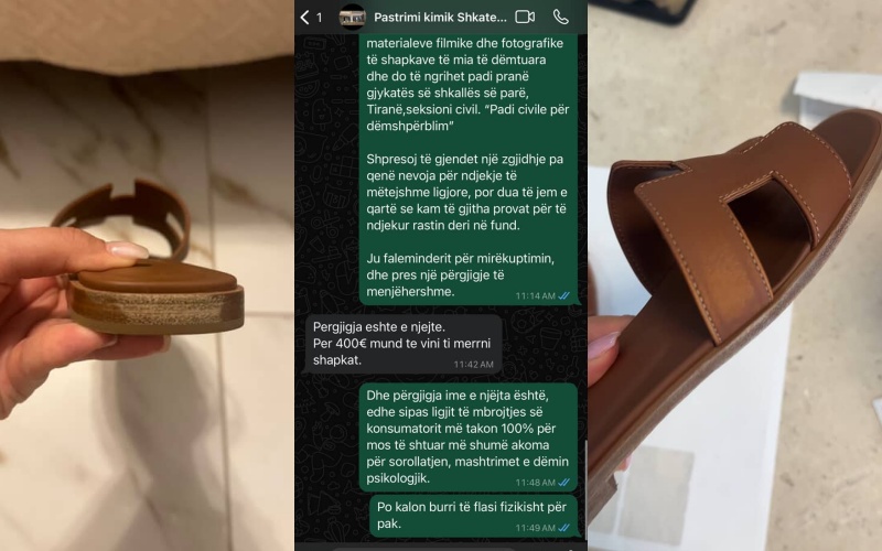 Lavander në Tiranë i dëmton qytetares shapkat 610 euro, e dëmshpërblen me vlerë qesharake