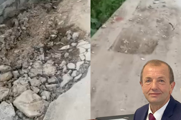 Banorët e Leminotit si mos më keq: Rruga e degraduar, ujërat e zeza rrezik infeksioni