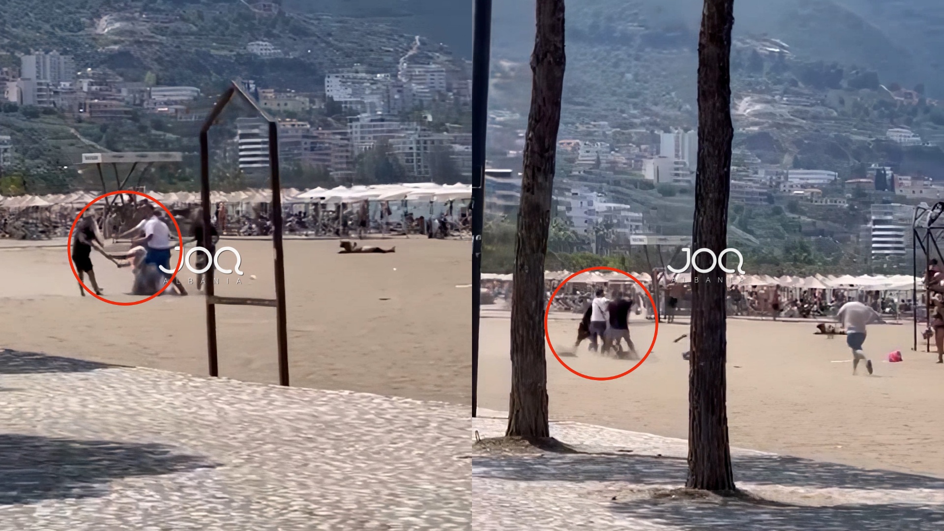 Sherr në Lungomare, pushuesit përleshen në plazh