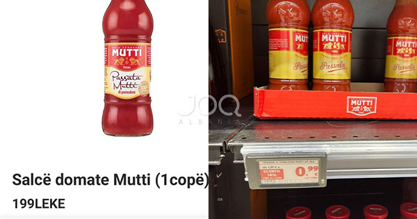 “Në Romë 99 cent, në Shqipëri 200 lekë!”, qytetari revoltohet për çmimet e shportës