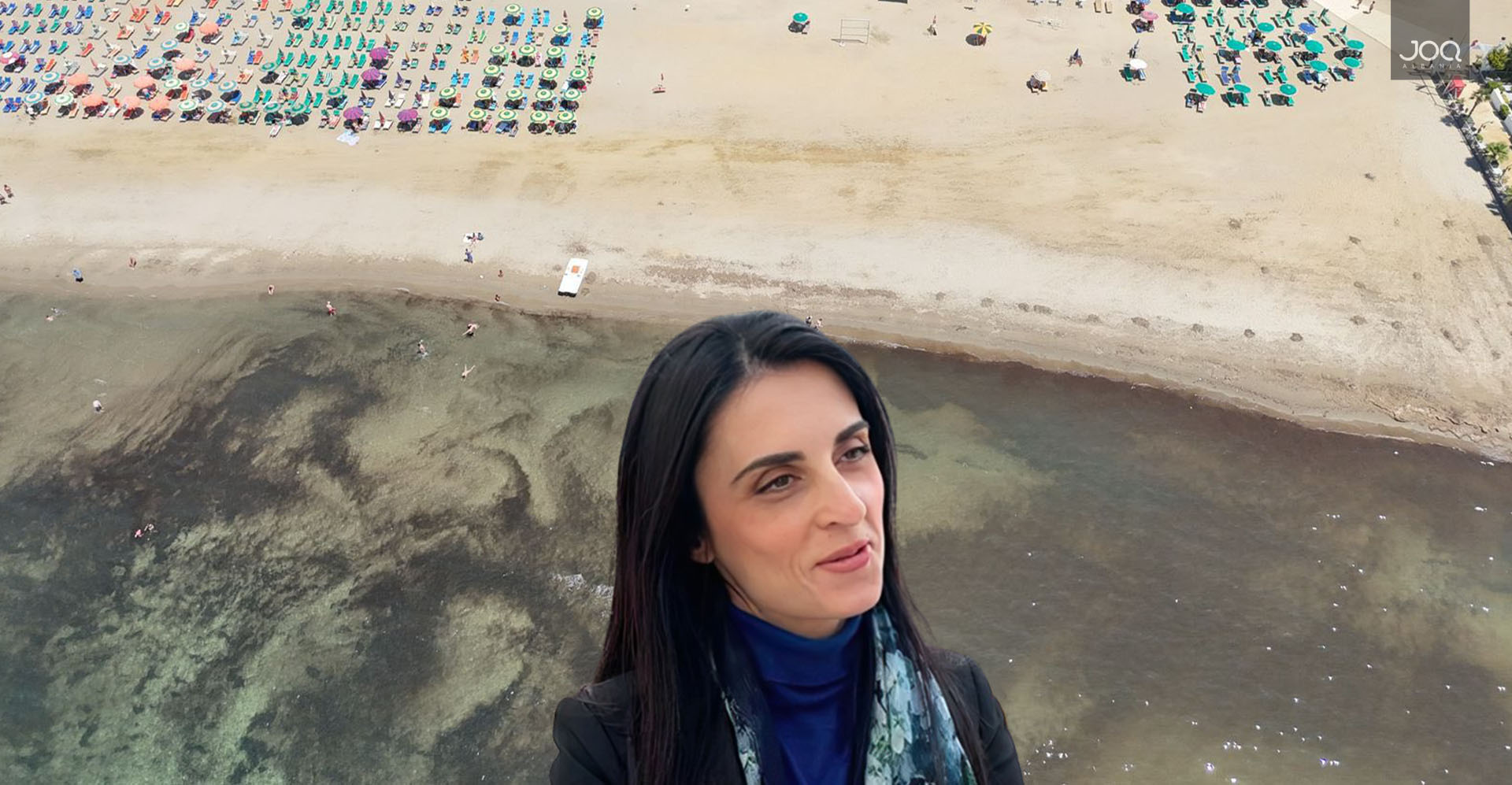 “Mirëmëngjes nga deti llum!”, Emiriana Sako poston foton “idiote”