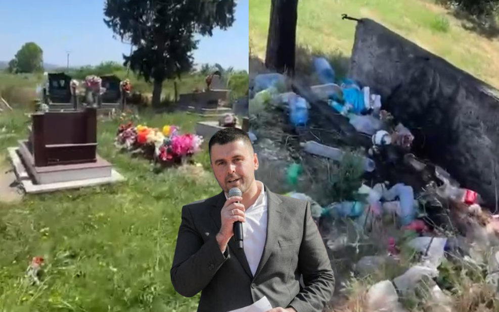Varrezat në Kalush plot me plehra dhe rrugë të pashtruar, bashkia Rrogozhinë nuk vë dorë