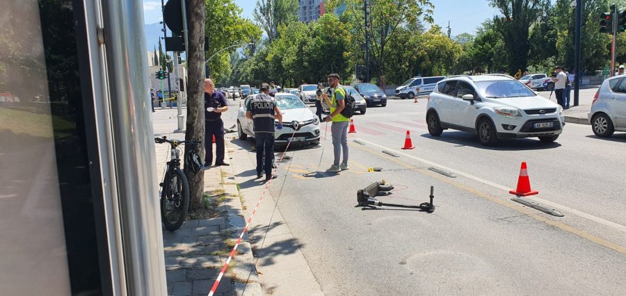 Arrestohet shoferi që përplasi të miturit me monopatina në Tiranë